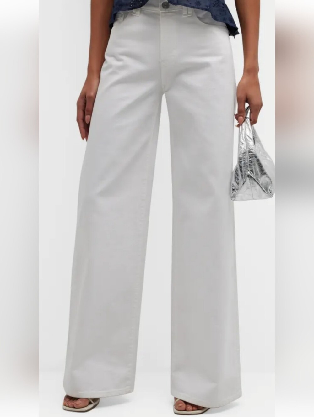 Frame Triple Bjnding Wide Lag Jeans